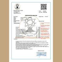 Aimilios Organics Bio Olivenöl aus der Peloponnes in Griechenland und die Laboranalysen, Olivenöl mit hohem Polyphenolgehalt