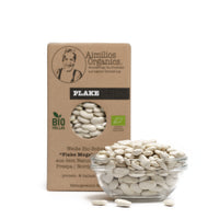 3er Pack: Bio Plake getrocknet (weiße flache Bio Bohnen) 3x 500g - Aimilios Organics