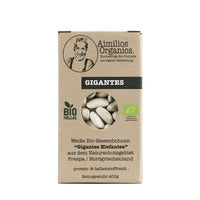 Bio Gigantes getrocknet (weiße Bio Riesenbohnen) 400g - Aimilios Organics