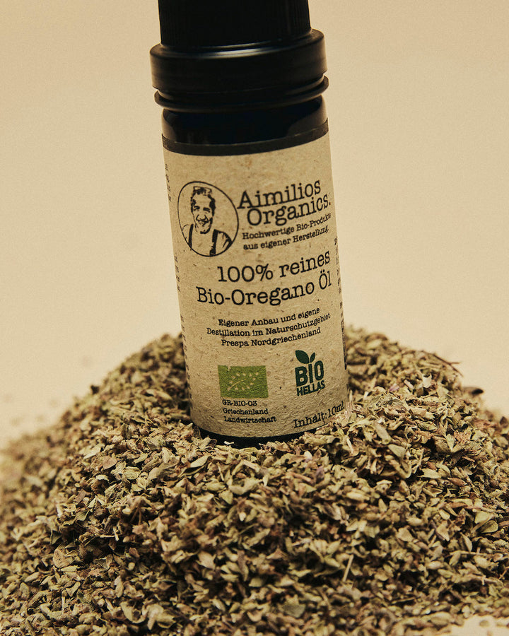 Produktbild Aimilios Organics Bio Oregano Öl