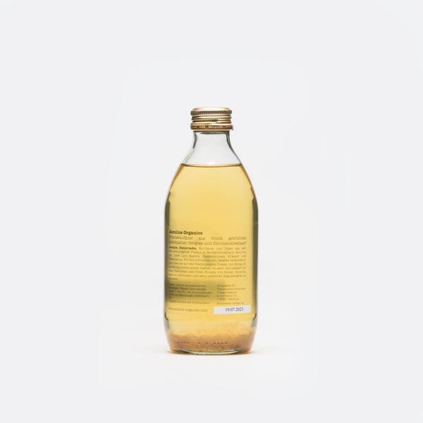 Aimilios Organics Bio-Bergeistee 330ml Einwegflasche Produktbild Rückseite