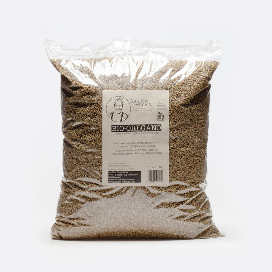 Aimilios Organics Bio Oregano 1Kg Beutel